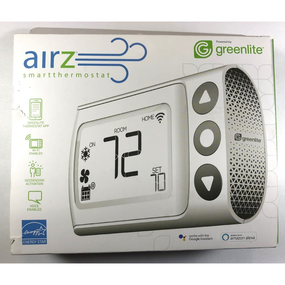 Greenlite Airz WiFi Smart Thermostat – Compatible with Alexa -vn
